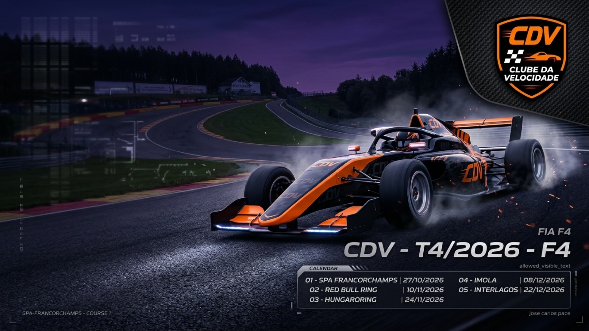 Banner da temporada CDV - T4/2026 - F4